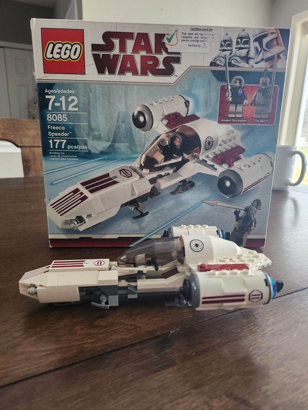 LEGO Star Wars 8085 Freeco Speeder Building Toy - With 2 Mini Figures